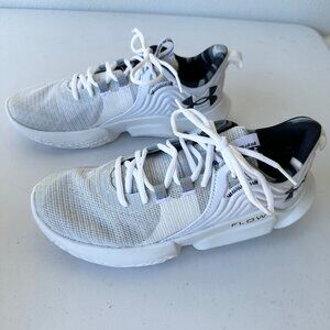 Under Armour FFX2 white basketball shoes M 8/W 9.5